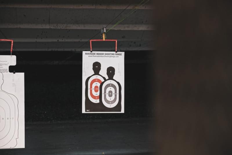 target shooting range targets