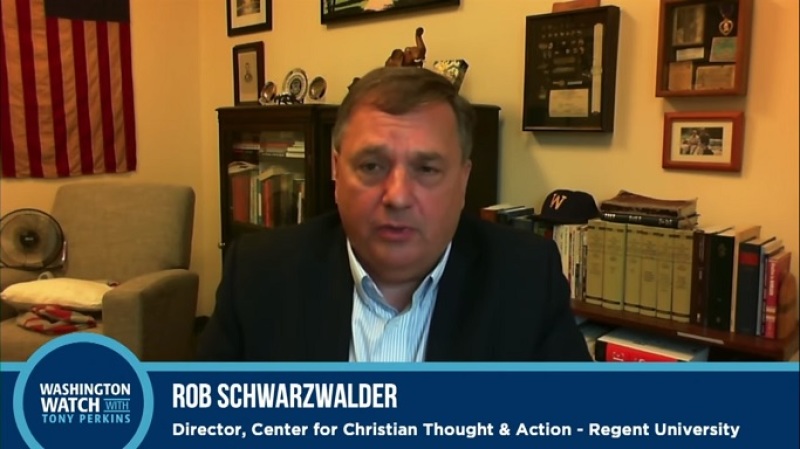 Rob Schwarzwalder, the Director of the Center for Christian Thought & Action at Regent University