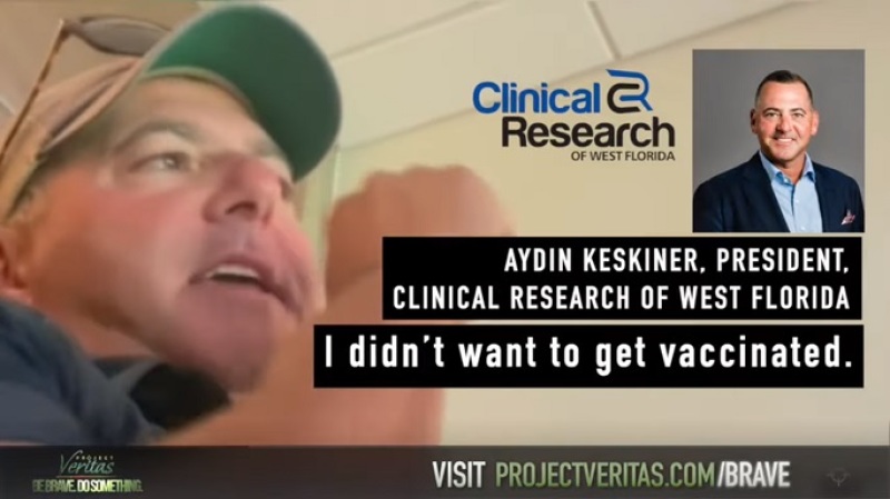 Aydin Keskiner, president of the Clinical Research of West Florida