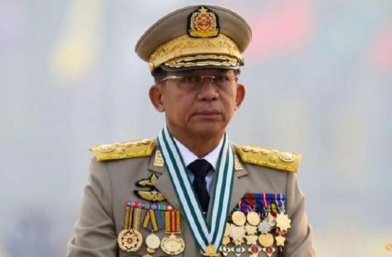 Myanmar military chief Min Aung Hlaing
