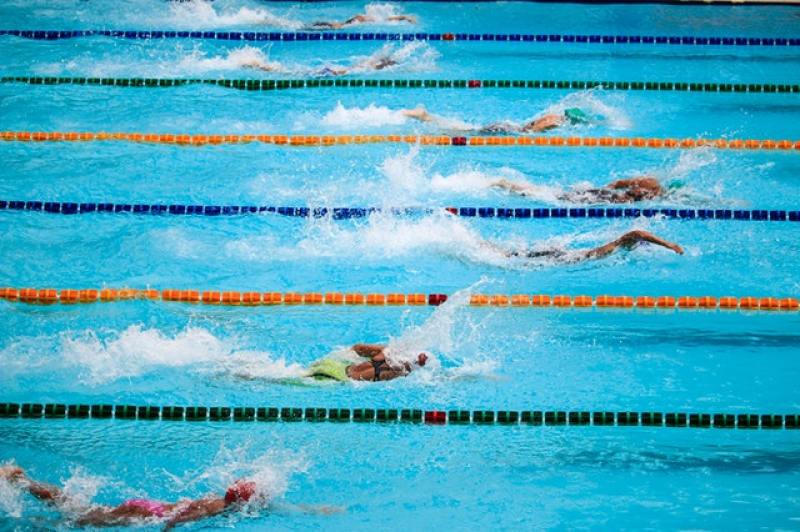 competitive swimming 