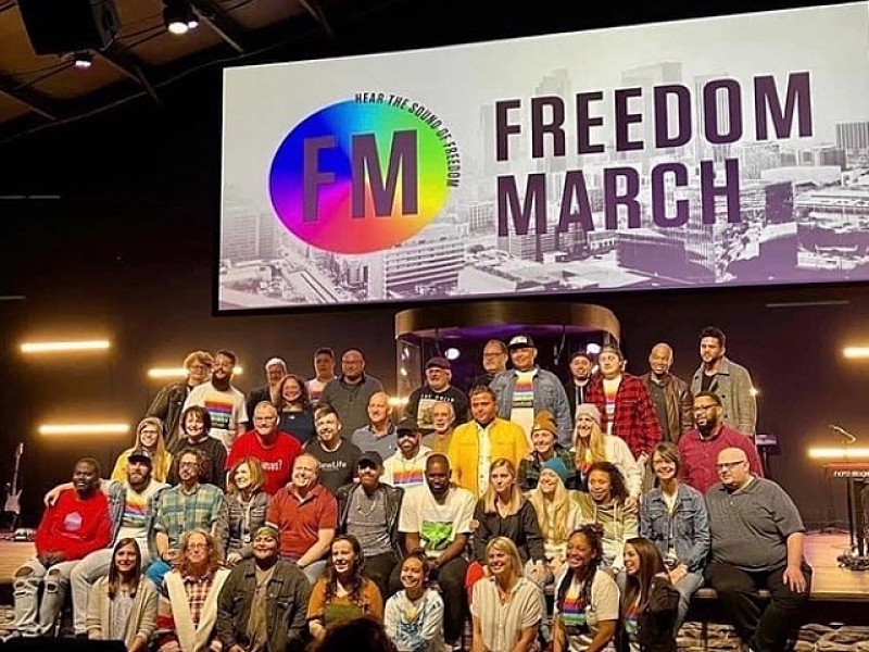 Christians Of All Denominations ‘Coming Together’ To Minister To LGBT Community During Freedom March