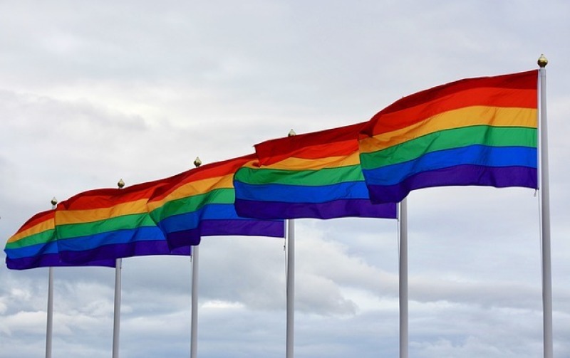 Us News Thief Caught On Camera Stealing Pride Flags From Katys Church Christianity Daily