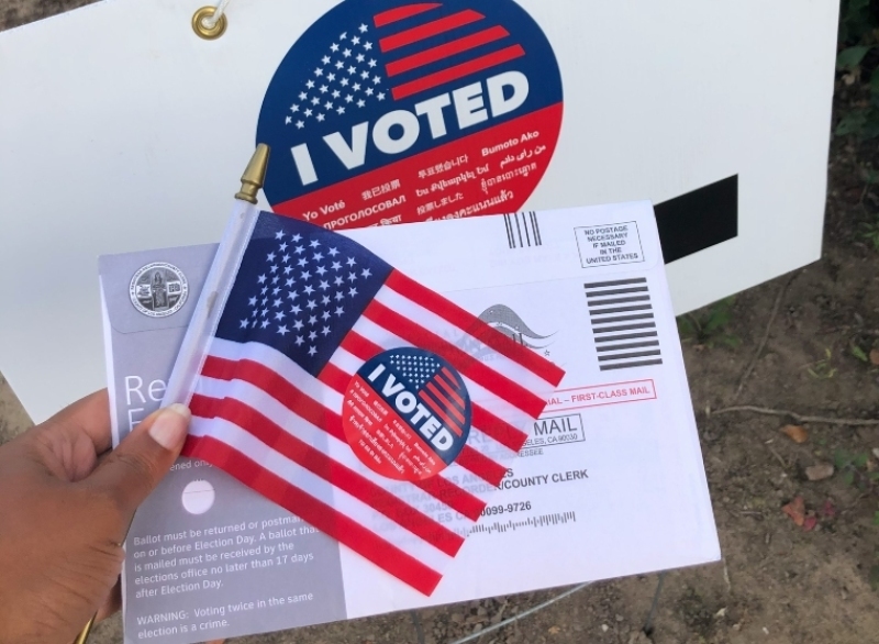 US ballot boxes