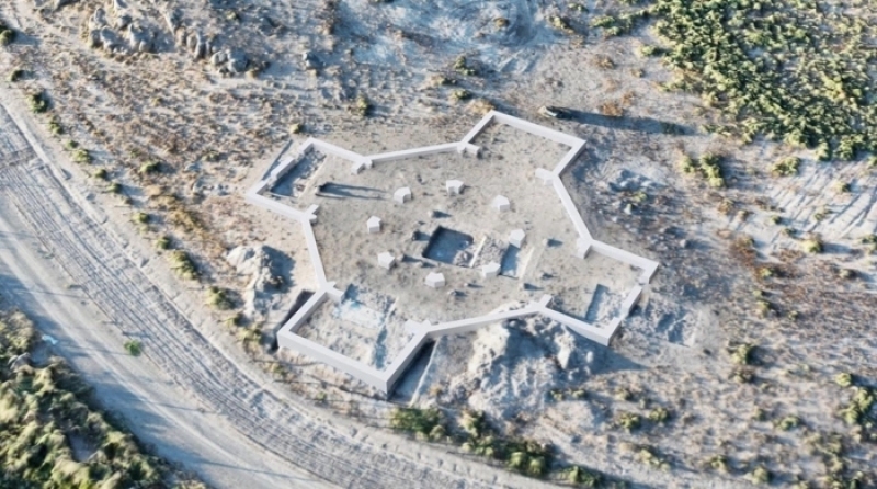 Artashat archaeological site in Armenia