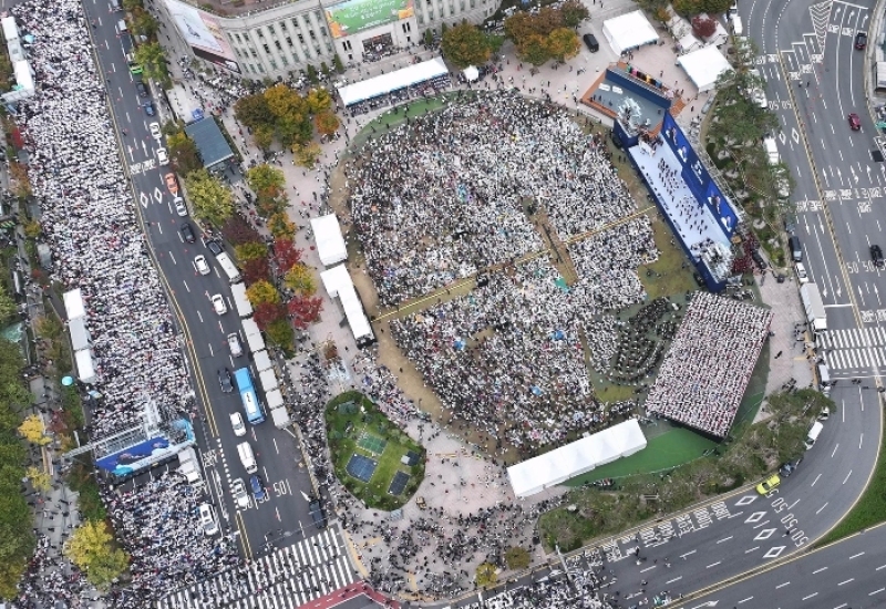 Korea Joint Worship service 