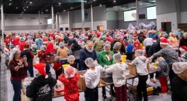 NJ Megachurch Packs Over a Million Meals for the Hungry