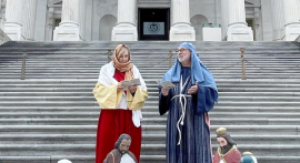 Nativity Scene Displayed at U.S. Capitol Following Legal Battle