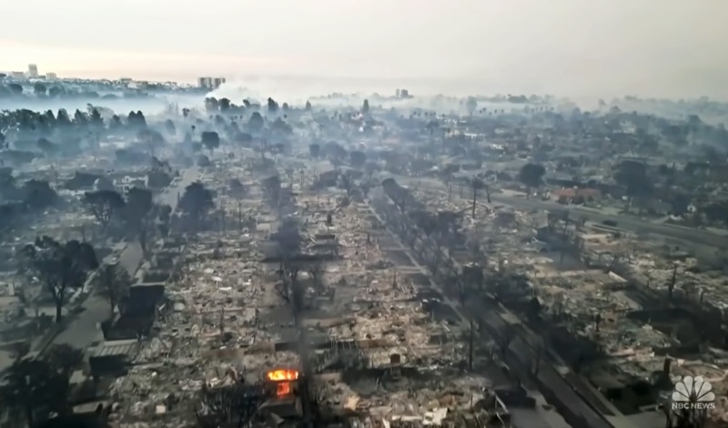 LA wildfires 