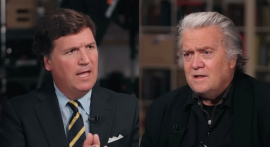  Carlson and Bannon Discuss Spiritual War: ‘Strong Evil Forces Concentrated in D.C.’