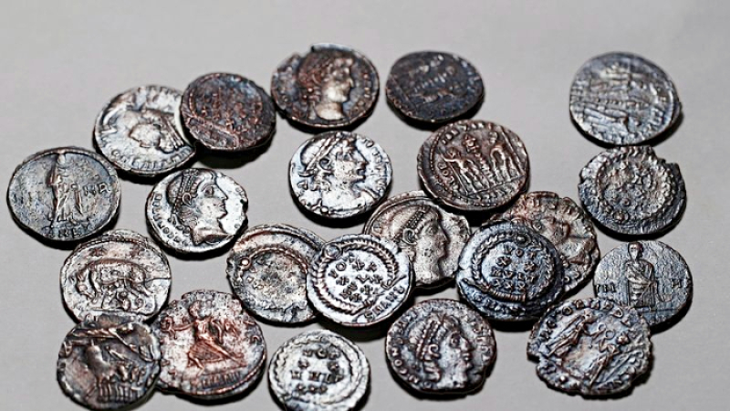 bronze coins