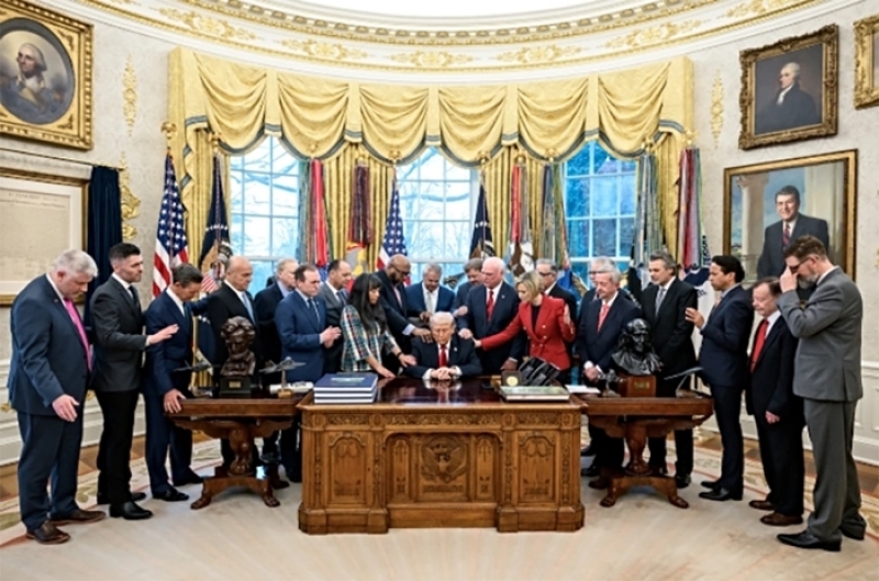 Oval Office Prayer Meeting