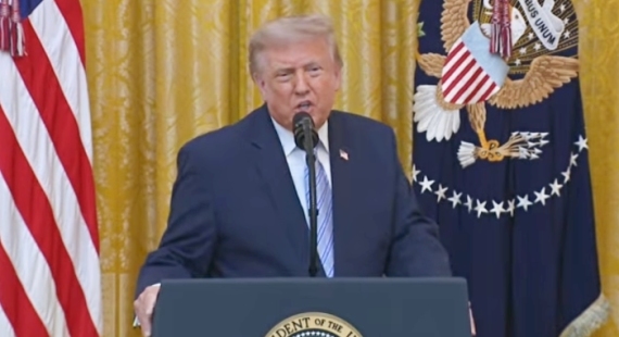 Trump Claims China Behind “Largest Compromise of Election Data in History”