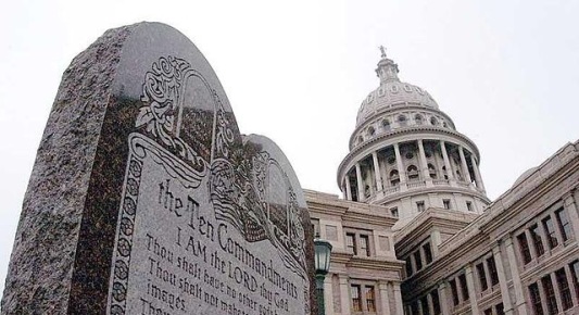 Texas Legislature Passes Bill Requiring Ten Commandments Display in Schools