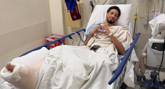 Tyrese Haliburton Injured in Finals, Declares ‘God Never Gives Us More Than We Can Handle’