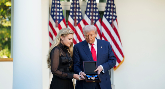 Trump Awards Posthumous Medal of Freedom to Charlie Kirk on His 32nd Birthday