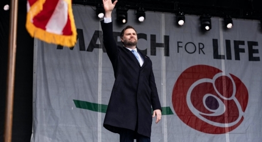 JD Vance Says Abortion Debate Is a Choice Between God and Paganism at March for Life